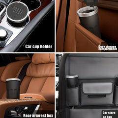 Car Cup Holder Trash Can Car Garbage Can with Aromathe