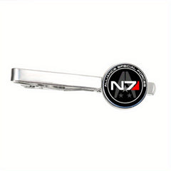 Mass Effect N7 Cufflinks & Tie Clip Set