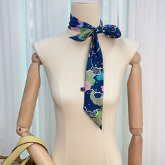 Cloud Sea Star Pattern Ribbon Scarf Headband Neck Wrist Scarf