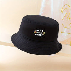 Stay Wild Child Fisherman Hat for Going Out