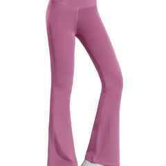 Women's High Waist Bootcut Yoga Pants Flare Leggings