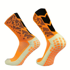 Camouflage Anti Slip Football Socks For Men