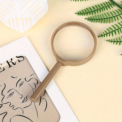 4pcs Portable Magnifying Glasses for Science Class Outdoor Activities