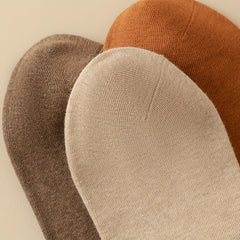 5 Pairs Breathable All-match Solid Socks Women's Stockings & Hosiery