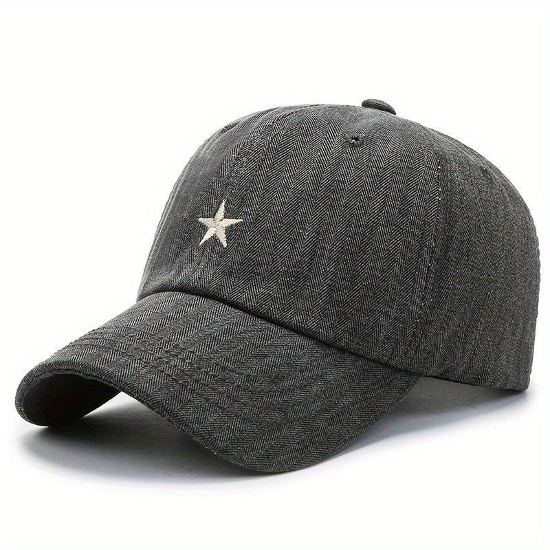 Embroidered Baseball Visor Cap Lightweight Drawstring Retro Hat for Outdoor