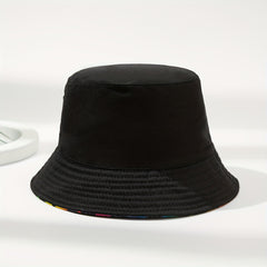 Colorful Grid Sunshade Fisherman Hat
