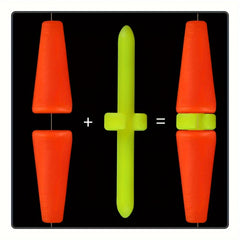 Fishing Rubber Stick Stopper for Floats Fishing Group Accessories