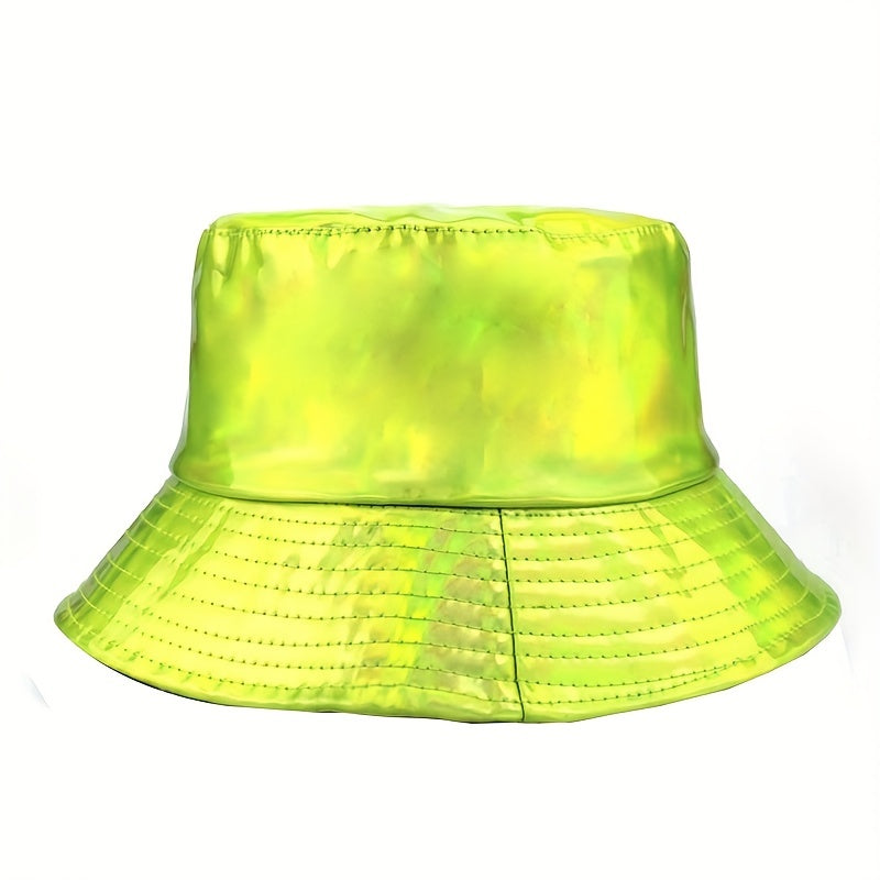 Y2K Laser Personality Fisherman Hat Summer UV Protection Sun Hat
