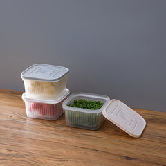 Fruit Container Camping Picnic Storage Box Drainer