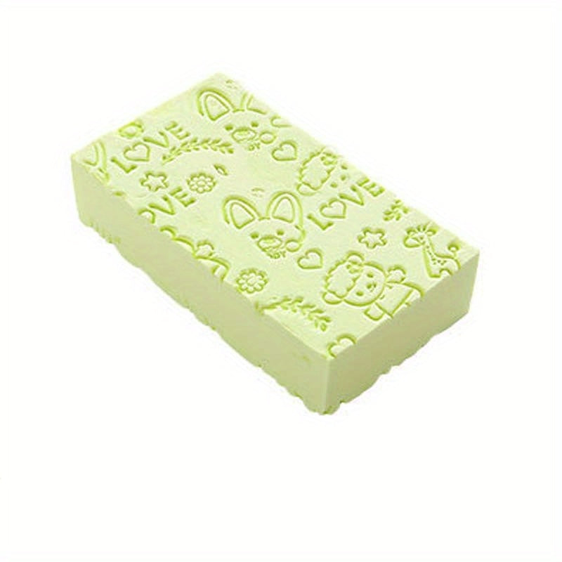 Baby Cartoon Painless Bath Sponge