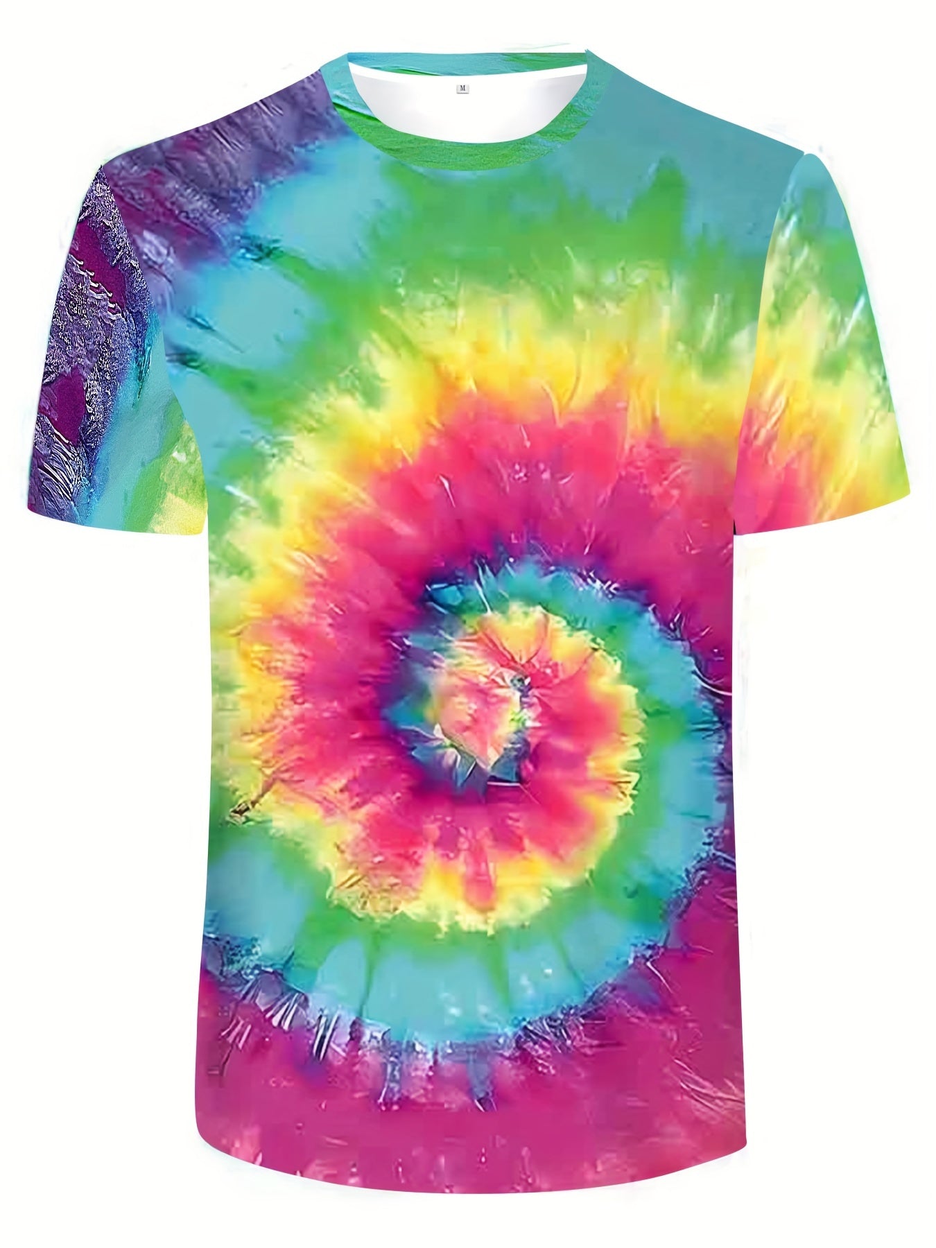 Men's Tie Dye T Shirt for Summer Activities
