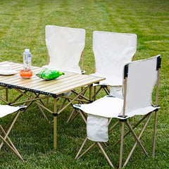 Portable Folding Chair Durable Moon Chair For Outdoor Camping Fishing Hiking