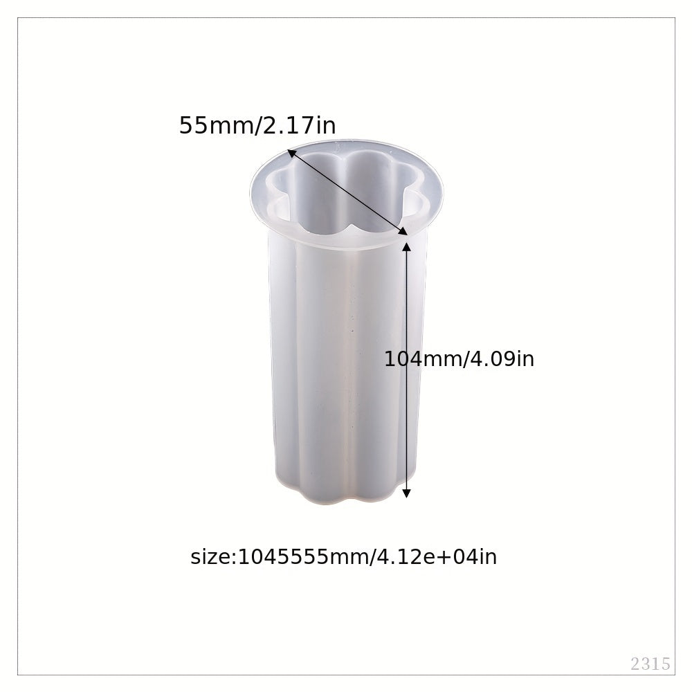 Cylinder Candle Silicone Mold for Epoxy Resin