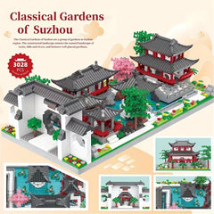 Suzhou Gardens Building Blocks Set - Chinese Architecture Model Gift