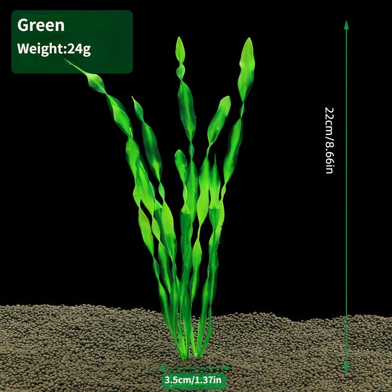 Plastic Water Plant Fish Tank Decor