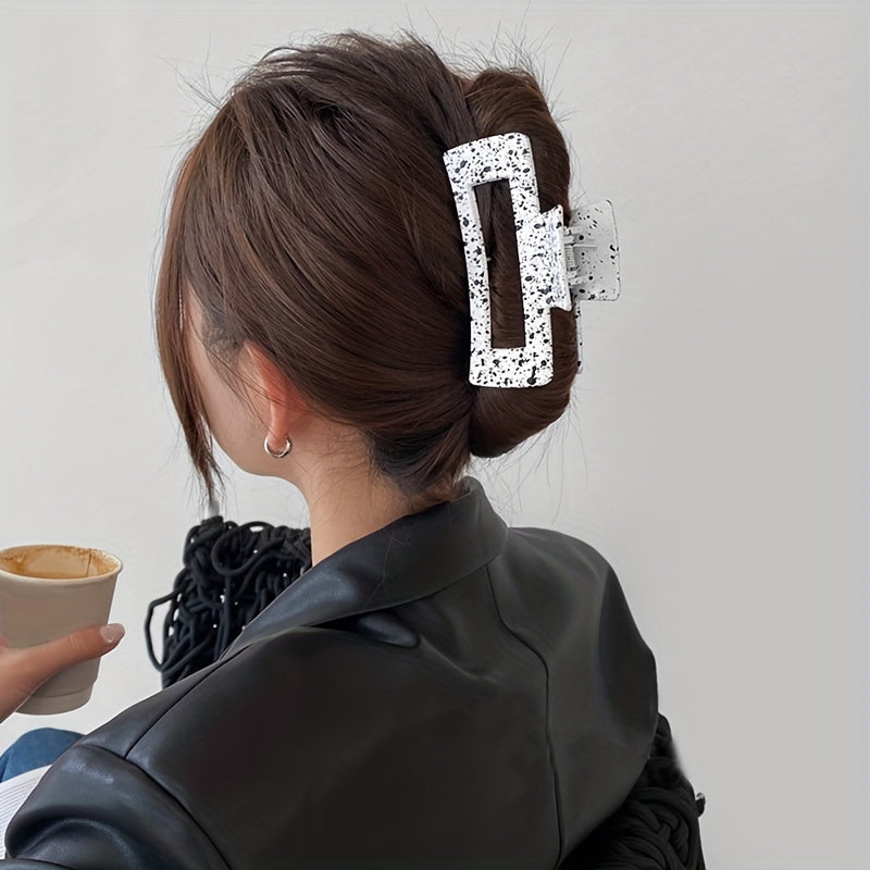 Ink Hair Claw For Girls Strong Grip Jaw Clip For Thick Hair 8pcs