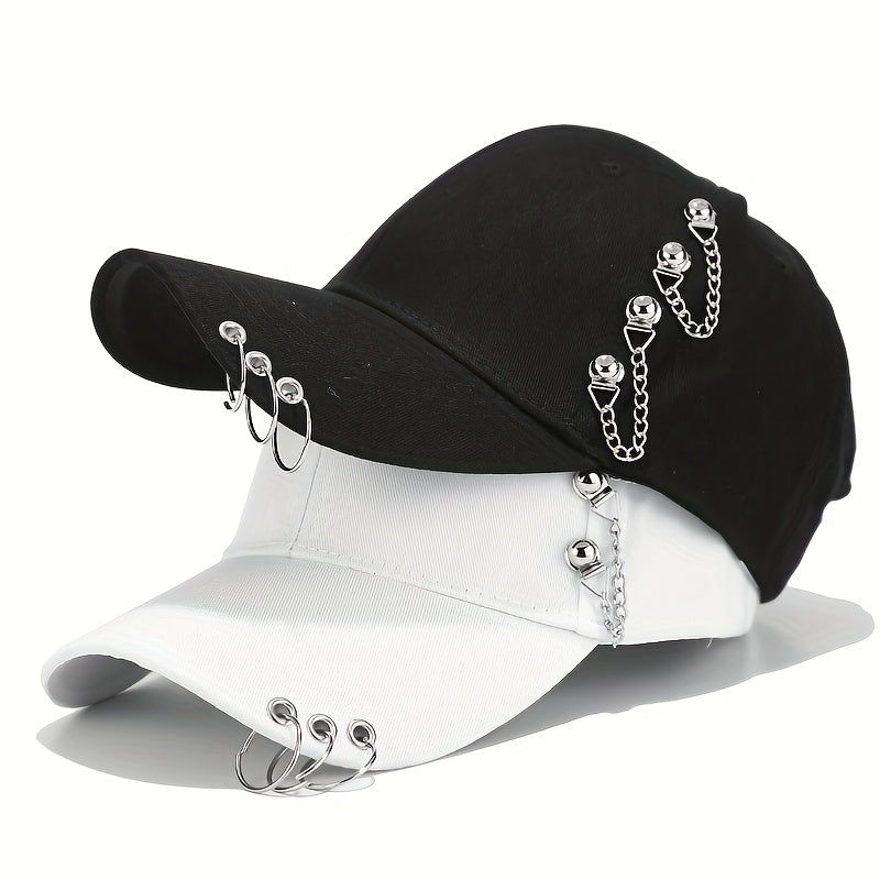 Summer Punk Hip hop Baseball Cap