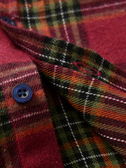 Boys' Colorblock Plaid Button Shirt