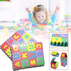 36pcs Alphabet A Puzzle Mats Foam Play Mat Kids Crawling Pad