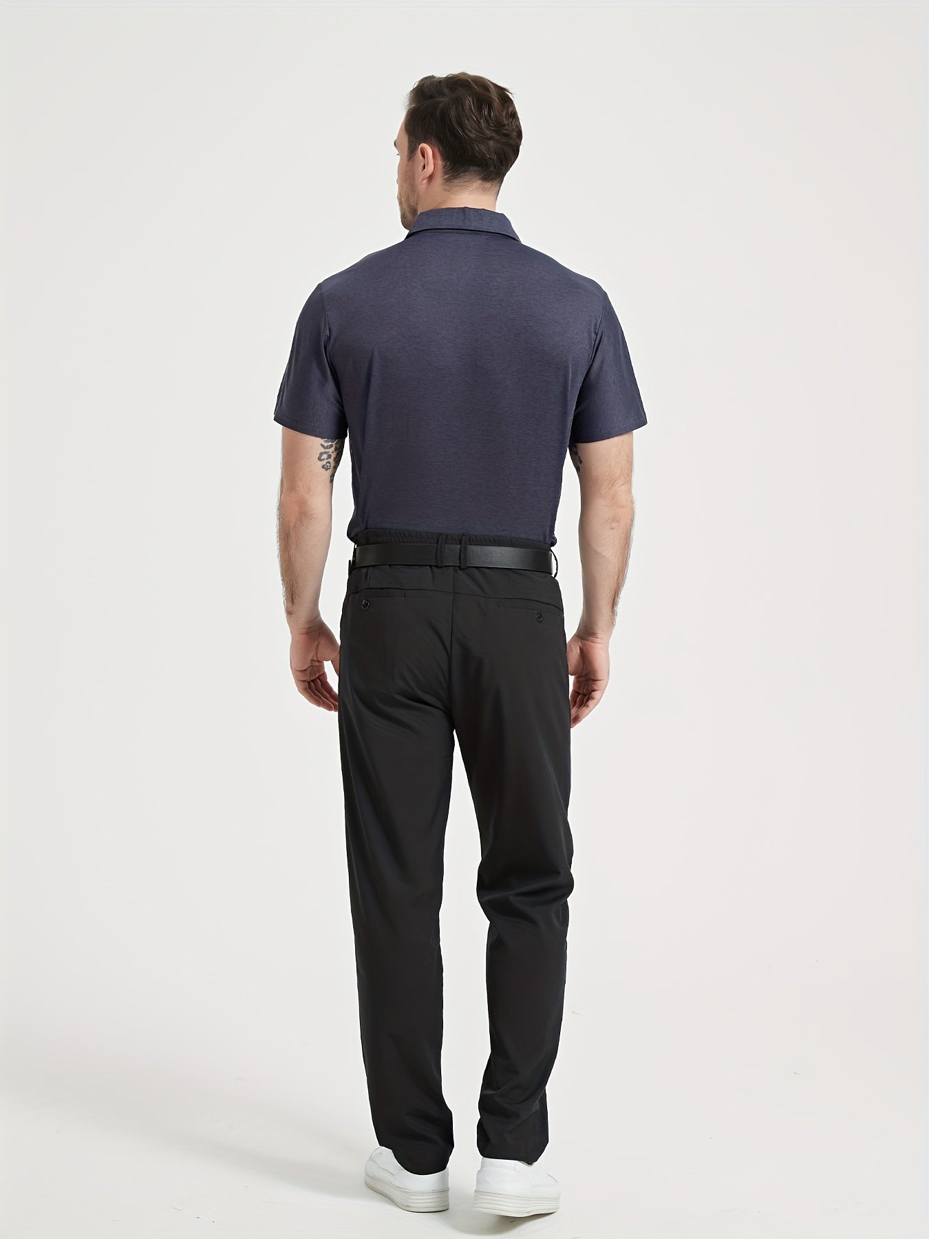 5 Pack Men's Quick Dry Golf T Shirt Performance Moisture Wicking Casual Workout