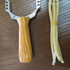 Camo Handle Slingshot for Practice with Rubber Band