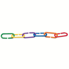 Rainbow Plastic Chain Links for Birds DIY C Clips Hooks and Swing Climbing Toys