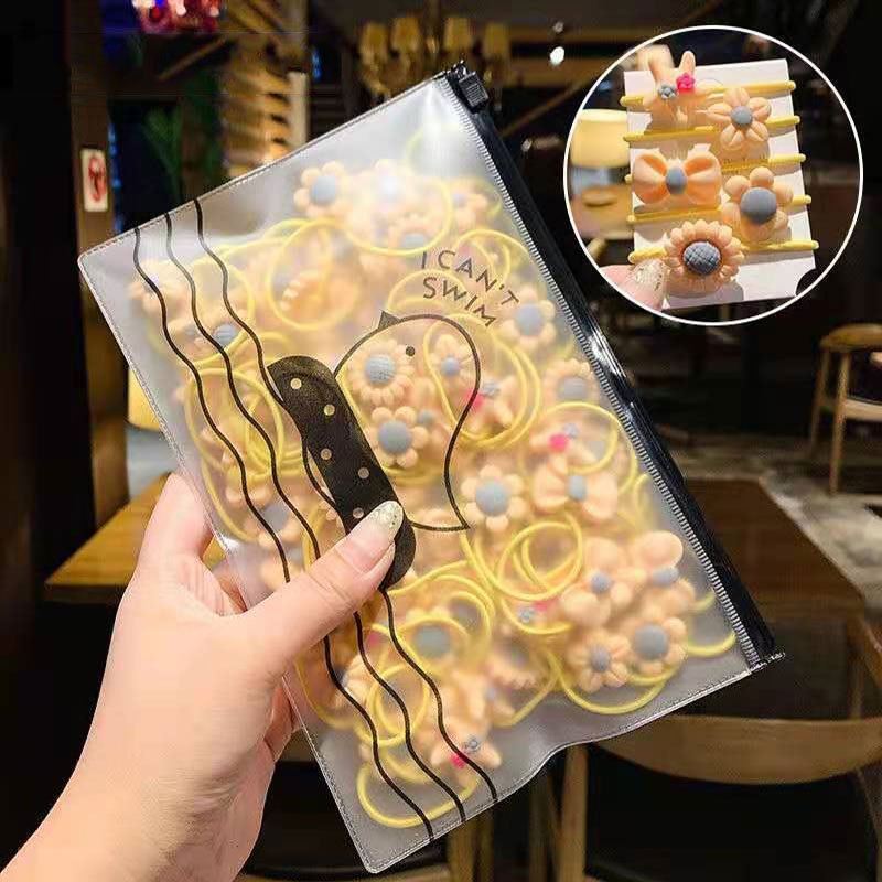 20pcs Colorful Elastic Hair Ties For Baby Girls