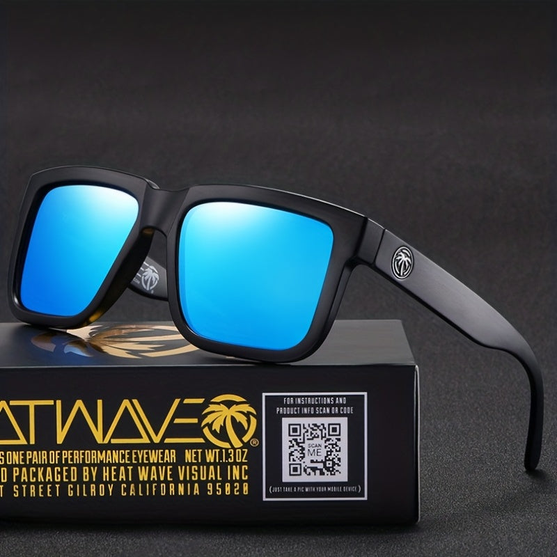 Men's Square Frame Sunglasses for Sun Protection