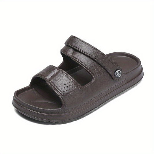Men's Non Slip Platform Slides - Comfortable Cloud Slides