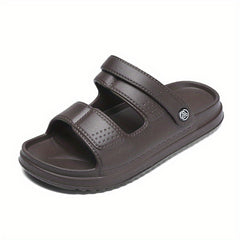 Men's Non Slip Platform Slides - Comfortable Cloud Slides
