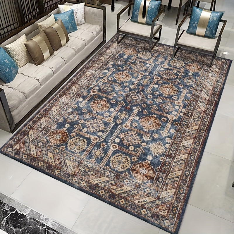 European Rug Modern Minimalist Light Geometric Machine Washable Non Shedding