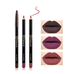 12 Nude Matte Lipstick Pencil Lip Contouring Waterproof