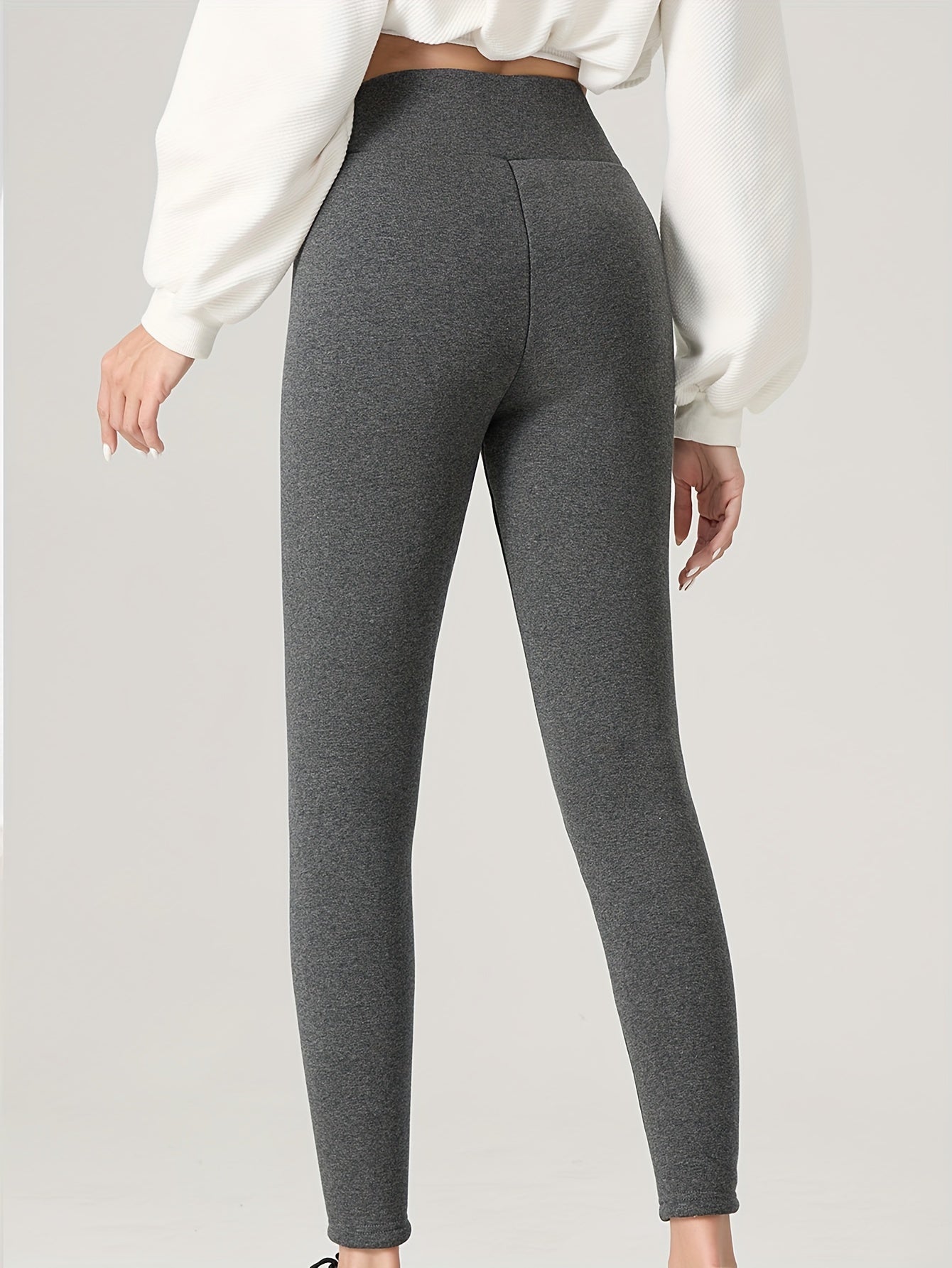 Cozy Plush Lined Thermal Pants for Winter Women's Lingerie