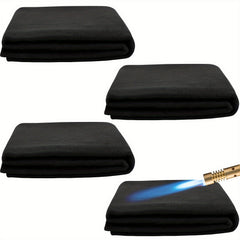 6mm-10mm Thick Carbon Felt Welding Blanket 1800 F Heat Resistant Mat