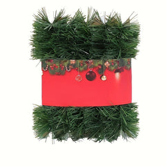 1pc Christmas Wreath Green Decor Outdoor/Indoor Use