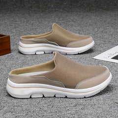 Men's Breathable Mule Shoes Soft Sole Slippers