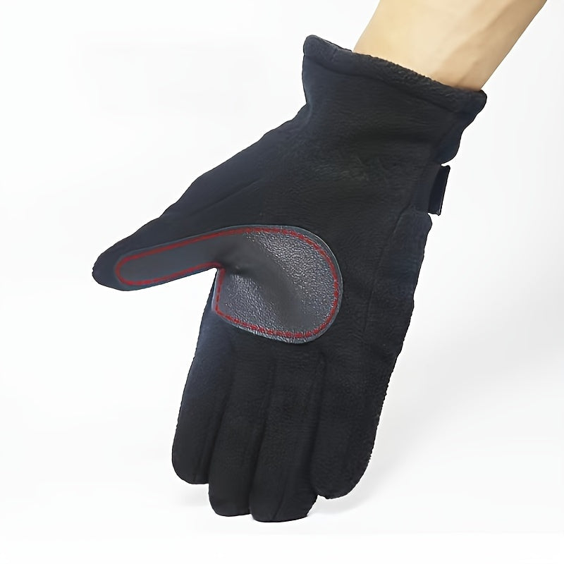 Winter Cycling Gloves Windproof Insulated Full Finger Sports Gloves