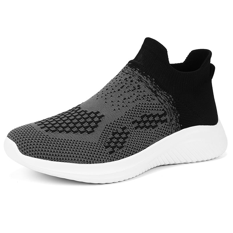Men's Slip on Sneakers Lightweight Breathable Athletic Shoes