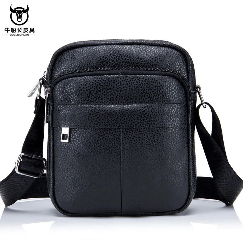 Men Small Flap Messenger Bag Handbag Male