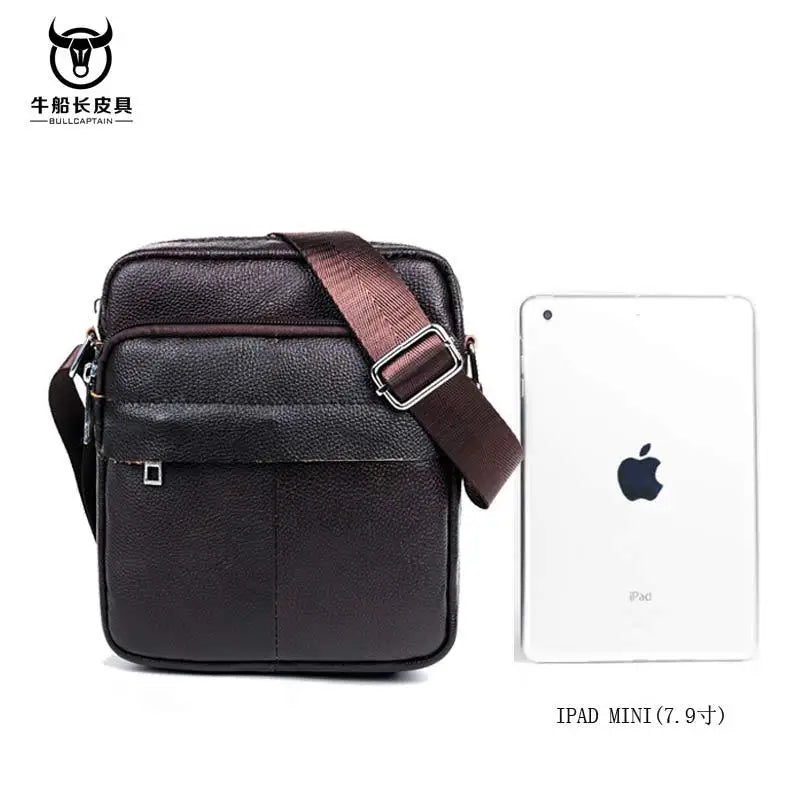 Men Small Flap Messenger Bag Handbag Male