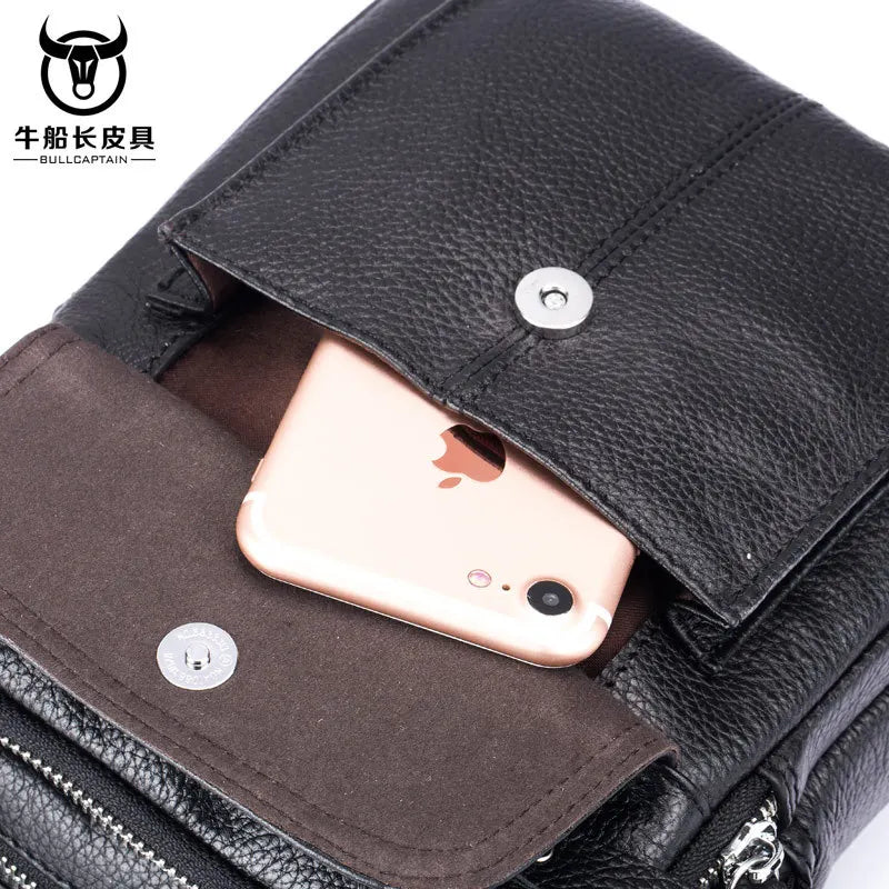 Men Small Flap Bag Messenger Bag