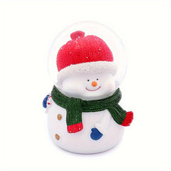 Christmas Santa Claus Crystal Ball Desktop Decoration Resin Glass Ball