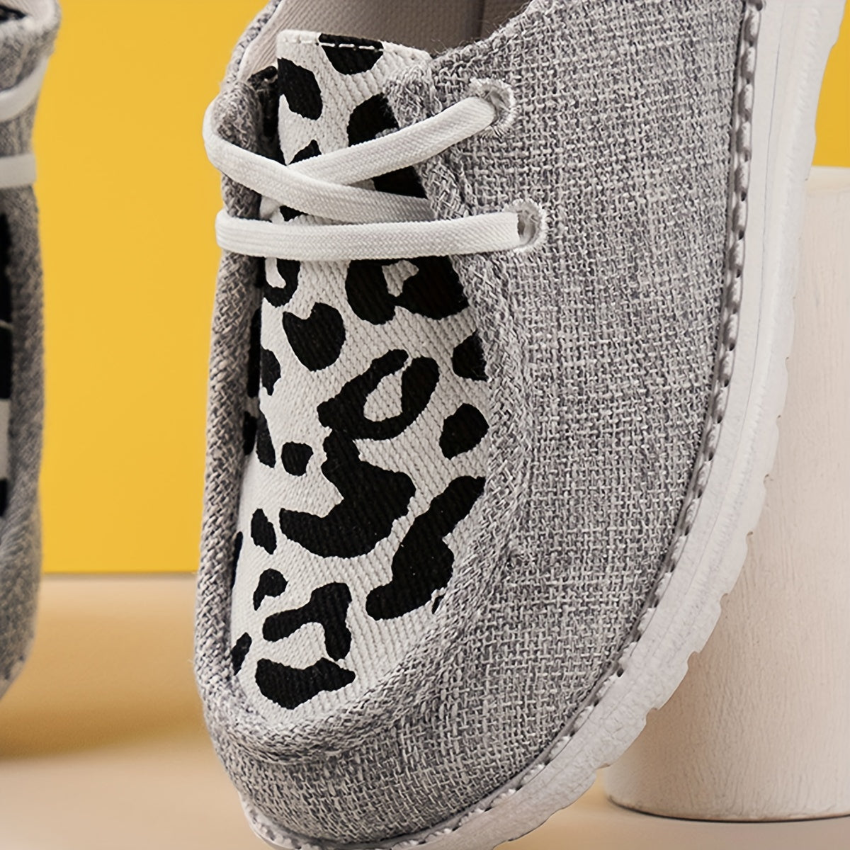 Girl's Canvas Loafer Shoes Slip On Casual Sneakers