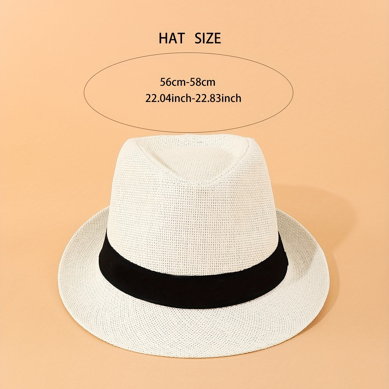Rolled Brim Jazz Sun Hat Beige Top Hat Hollow Out Straw Hat