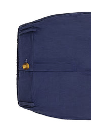 Button Front Cropped Pants for Women