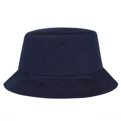 Men's Solid Bucket Hat Sunscreen Outdoor Sports Casual Bucket Hat