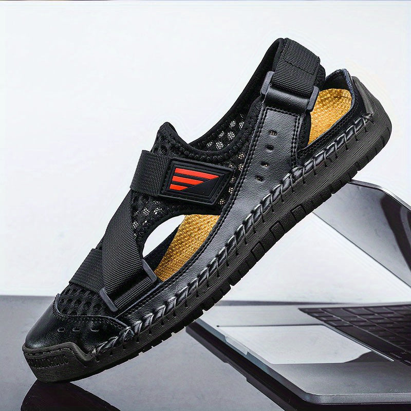 Men's Stitch Sandals Non Slip Beach Shoes Summer