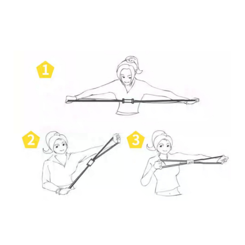 Fitness Yoga Stretch Band for Body Stretching & Strengthening