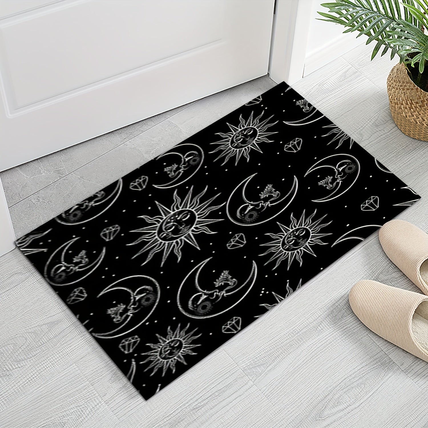 Geometric Printed Carpet Modern Home Living Room Decoration Washable Floor Rug
