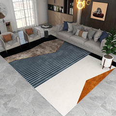 Modern Stylish Area Rug Non slip Soft Comfortable Home Decor